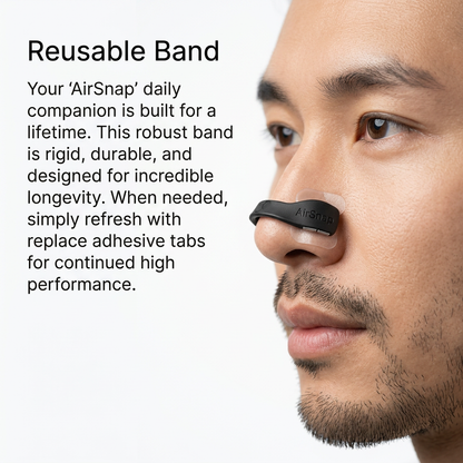 AIRSNAP Magnetic Nasal Strip
